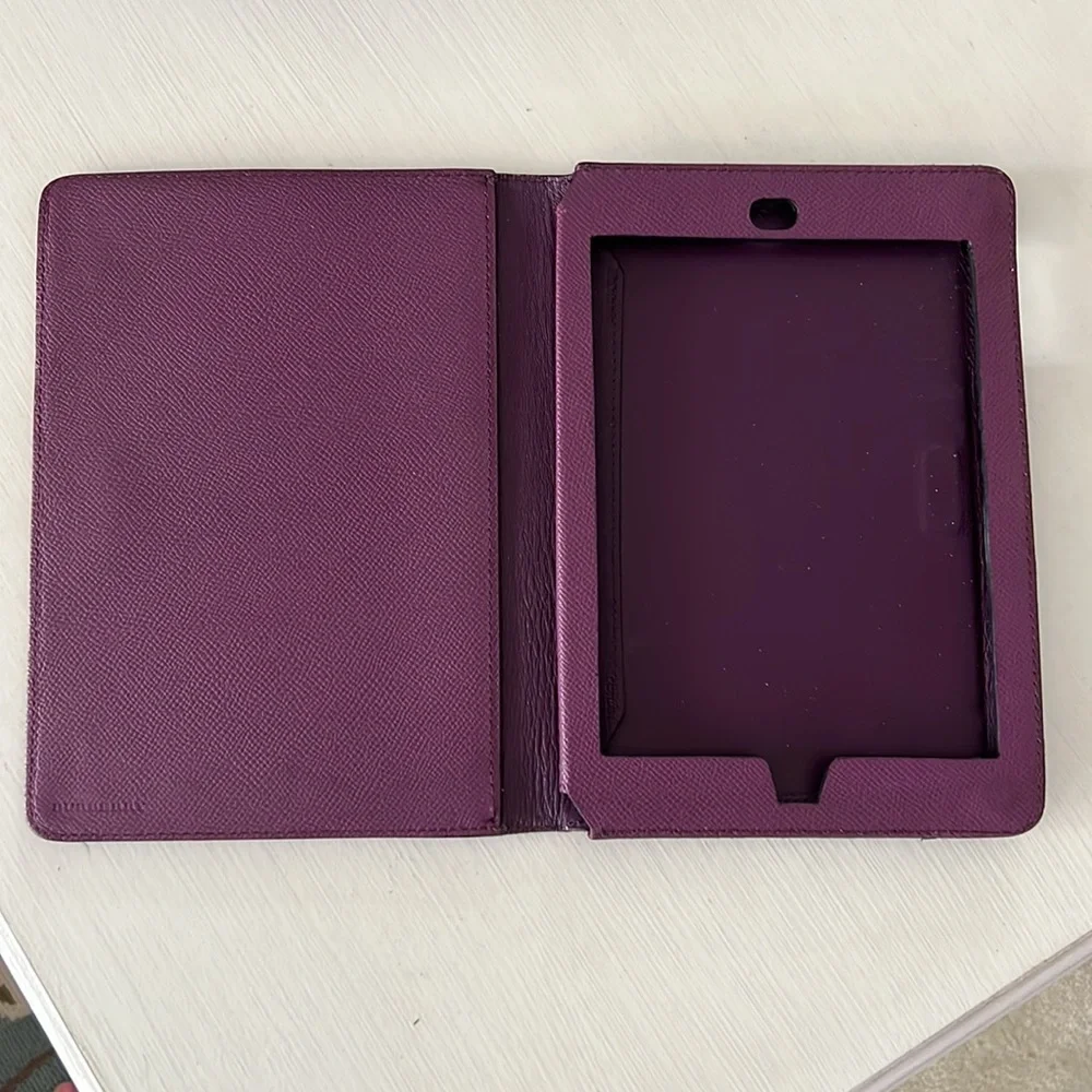 Burberry Burgundy iPad Mini Cover/Case